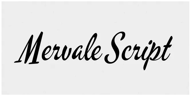 Mervale Script Script Font In Canva