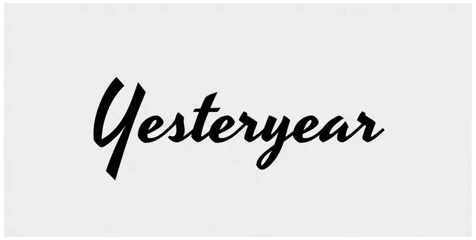 Yesteryear Font In Canva